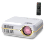DH-A10 5.8인치 LCD 스크린 4200 루멘 1280 x 800P HD 스마트 프로젝터 리모컨 포함, 안드로이드 6.0 OS, WiFi, 블루투스, HDMIx2, USBx2, VGA, AV IN/RCA, RJ45, LAN 지원