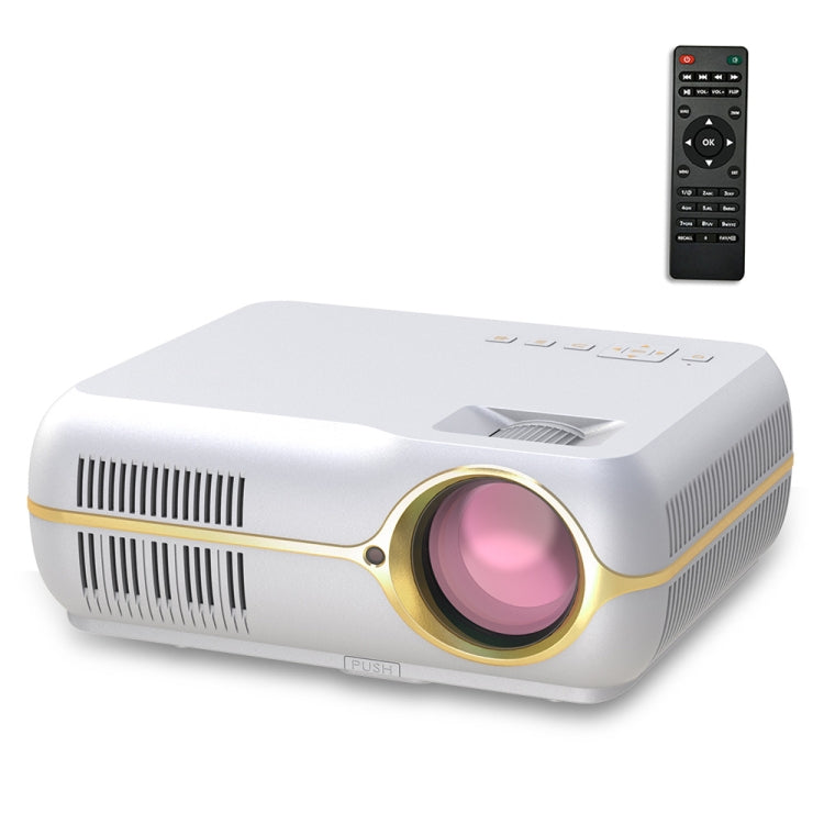 DH-A10 5.8인치 LCD 스크린 4200 루멘 1280 x 800P HD 스마트 프로젝터 리모컨 포함, 안드로이드 6.0 OS, WiFi, 블루투스, HDMIx2, USBx2, VGA, AV IN/RCA, RJ45, LAN 지원