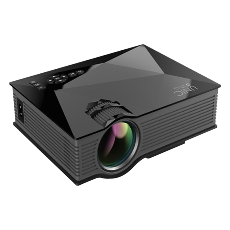 UC68 80ANSI 800x400 홈 시어터 멀티미디어 HD 1080P LED 프로젝터, USB/SD/HDMI/VGA/IR 지원, UC68 800x400