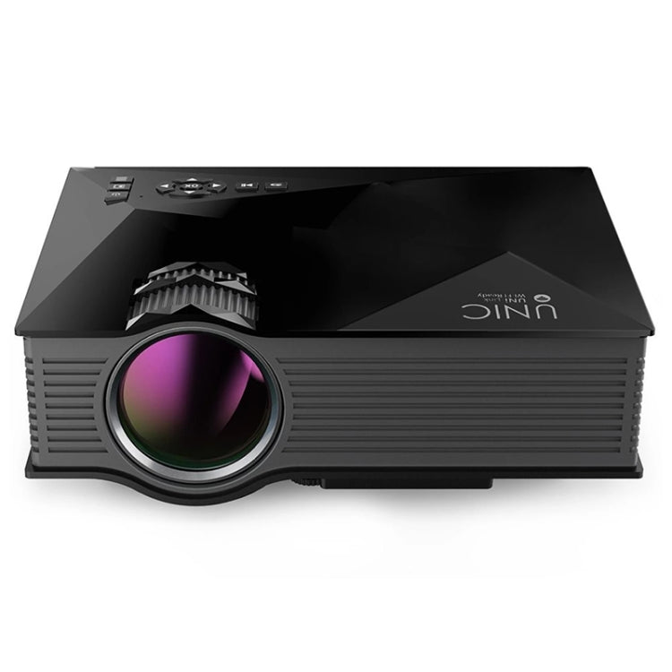 UC68 80ANSI 800x400 홈 시어터 멀티미디어 HD 1080P LED 프로젝터, USB/SD/HDMI/VGA/IR 지원, UC68 800x400
