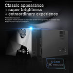 UC68 80ANSI 800x400 홈 시어터 멀티미디어 HD 1080P LED 프로젝터, USB/SD/HDMI/VGA/IR 지원, UC68 800x400