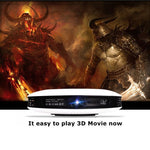 Wejoy DL-S9 220 루멘 1280x720 720P 안드로이드 6.0 HD 블루투스 WiFi 스마트 레이저 3D 프로젝터, HDMI / USB x 2 / TF 카드 지원