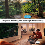 Wejoy DL-S9 220 루멘 1280x720 720P 안드로이드 6.0 HD 블루투스 WiFi 스마트 레이저 3D 프로젝터, HDMI / USB x 2 / TF 카드 지원