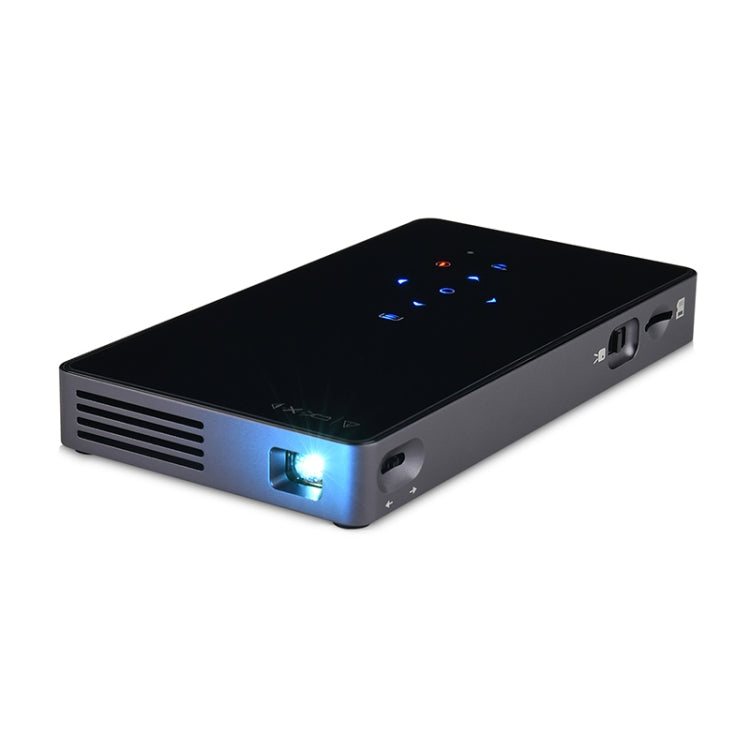 P8I 854x480 100LM 미니 휴대용 멀티미디어 DLP 프로젝터