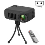 A2000 휴대용 프로젝터 800 루멘 LCD 홈 시어터 비디오 프로젝터, 1080P 지원, EU 플러그