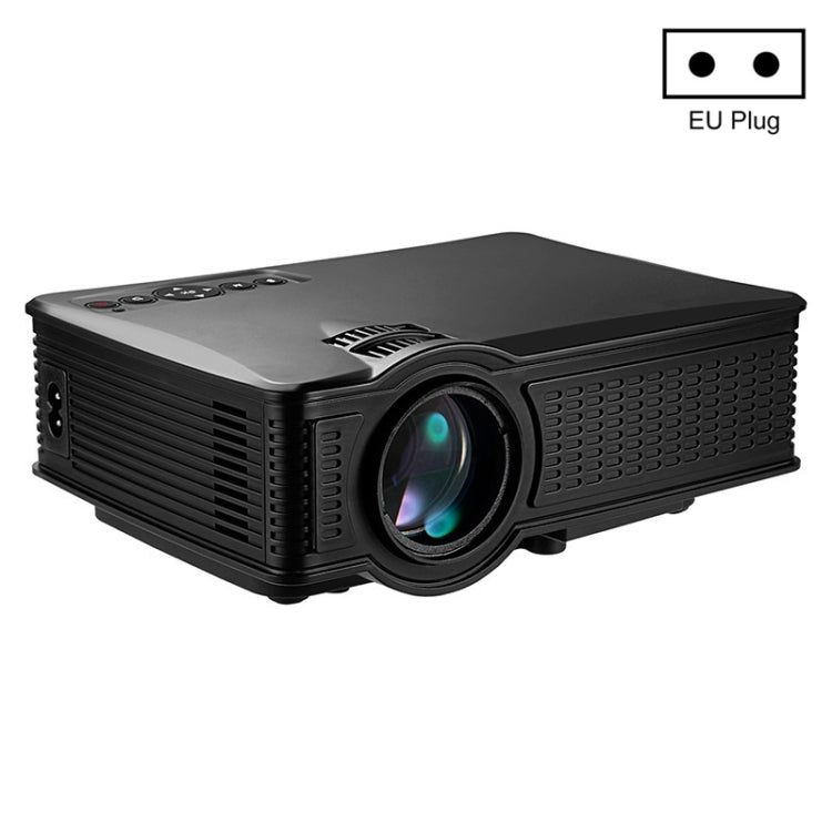 LY-40 1800 루멘 1280 x 800 홈 시어터 LED 프로젝터 리모컨 포함, EU 플러그, LY-40 EU 플러그