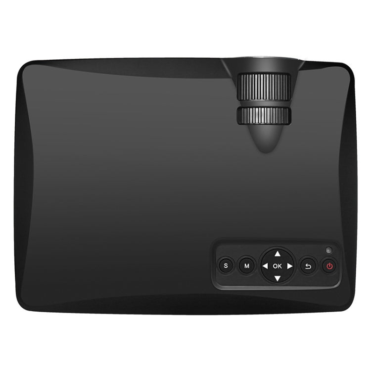 LY-40 1800 루멘 1280 x 800 홈 시어터 LED 프로젝터 리모컨 포함, EU 플러그, LY-40 EU 플러그