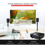 LY-40 1800 루멘 1280 x 800 홈 시어터 LED 프로젝터 리모컨 포함, EU 플러그, LY-40 EU 플러그