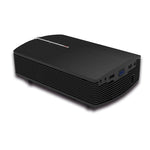 YG510 1200 럭스 800*480 LED 프로젝터 HD 홈 시어터, HDMI, VGA, AV, TF, USB 지원, YG510 블랙