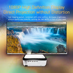 Wejoy L6 5인치 200 ANSI 루멘 1920 x 1080P 안드로이드 6.0 HD 블루투스 4.0 WiFi HD 스마트 프로젝터, AV / VGA / HDMI / 2 x USB / RJ45 지원, 1G+8G, 안드로이드 6.0