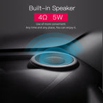 Wejoy L6 5인치 200 ANSI 루멘 1920 x 1080P 안드로이드 6.0 HD 블루투스 4.0 WiFi HD 스마트 프로젝터, AV / VGA / HDMI / 2 x USB / RJ45 지원, 1G+8G, 안드로이드 6.0