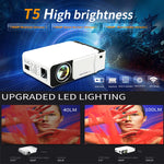 T5 100ANSI 루멘 800x400 해상도 480P LED+LCD 기술 스마트 프로젝터, HDMI / SD 카드 / 2 x USB / 오디오 3.5mm 지원, 일반 버전, 일반 버전