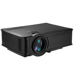 LY-50 1800 루멘 1280x800 홈 시어터 LED 프로젝터 리모컨 포함, AV & USB & VGA & HDMI 지원, LY-50