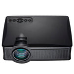 LY-50 1800 루멘 1280x800 홈 시어터 LED 프로젝터 리모컨 포함, AV & USB & VGA & HDMI 지원, LY-50