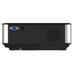 Cheerlux C9 1280x720 720P HD 스마트 프로젝터, HDMI x 2 / USB x 2 / VGA / AV 지원, C9 (블랙), C9, C9 (블랙 그레이)