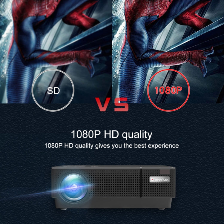 Cheerlux CL770 1920 x 1080P 풀 HD 스마트 프로젝터 안드로이드 9.0 1GB+8GB, CL770 (블랙), CL770 (화이트)