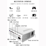 YG520 800x480 1800루멘 미니 LED 프로젝터 홈 시어터, HDMI & AV & SD & USB & VGA 지원, 모바일 폰 버전, 모바일 폰 버전