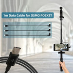DJI OSMO Pocket용 Sunnylife OP-X9208 Type-C to Type-C 케이블, 길이: 1m, Type-C