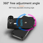 RUIGPRO 360도 회전 백팩 Rec-마운트 클립 클램프 마운트 및 나사 포함, GoPro, Insta360, DJI 및 기타 액션 카메라용, 360도 회전 클립