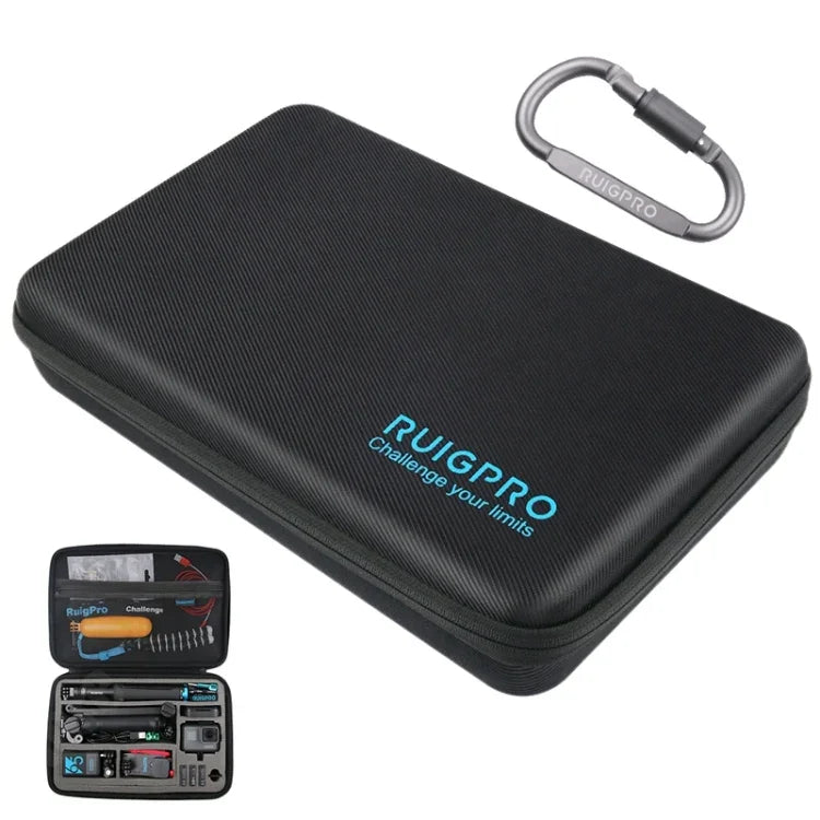 RUIGPRO 충격 방수 휴대용 케이스 박스 DJI Osmo Action용, 크기: 33.5cm x 22.7cm x 6.3cm, 대형