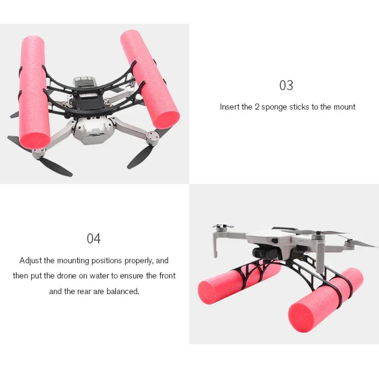 STARTRC 부력 로드 흡수 높이 연장 착륙 브래킷 DJI Mavic 2 미니용, DJI Mavic 2 미니용