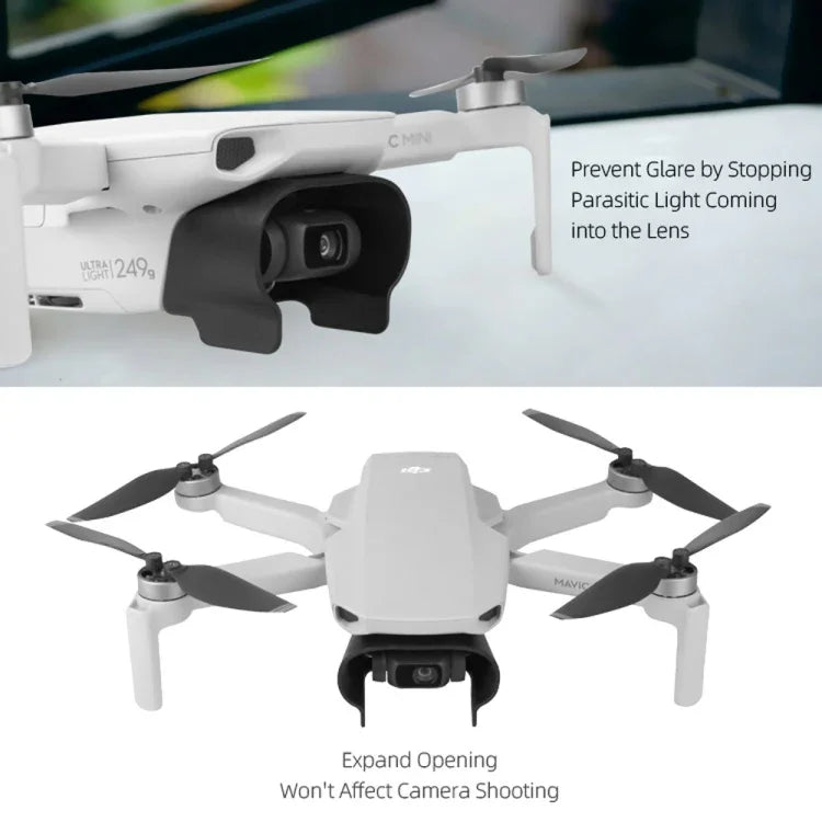 Sunnylife MM-Q9264 카메라 렌즈 선쉐이드 눈부심 방지 후드 DJI Mavic mini / Mini 4K / DJI Mini 2 SE용, DJI Mavic mini용