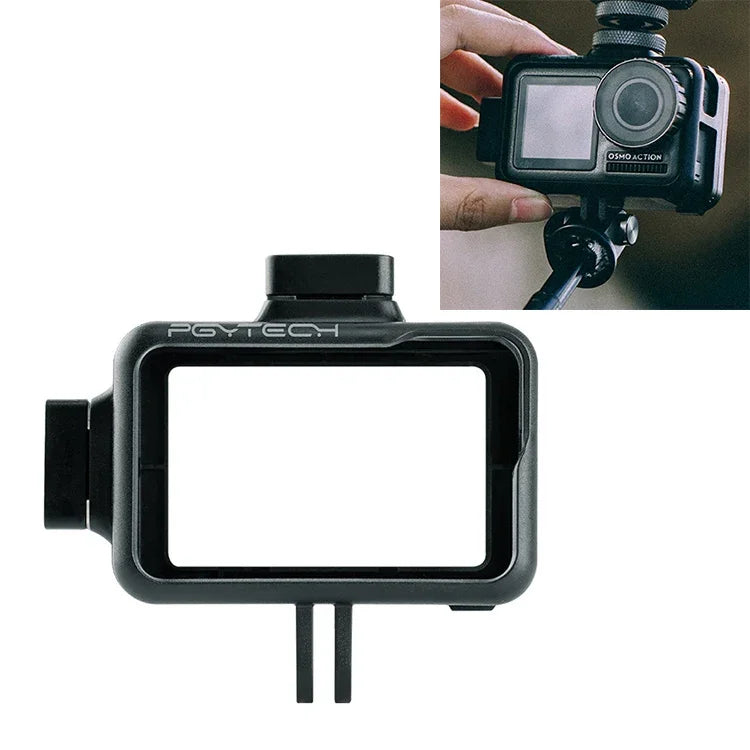 PGYTECH P-11B-010 스포츠 카메라 래빗 케이지 액세서리 브이로그 DJI Osmo Action용