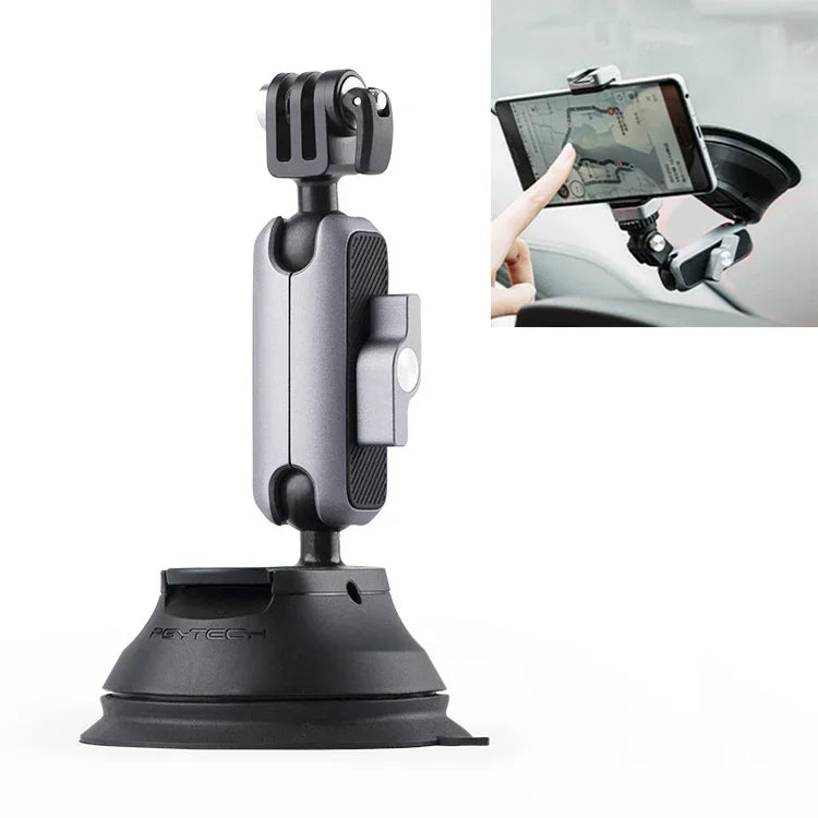 DJI Osmo Action & GoPro 8/7용 PGYTECH P-GM-132 액션 카메라 흡착 컵 휴대폰 홀더, P-GM-132