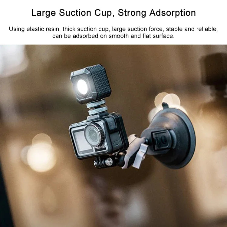 DJI Osmo Action & GoPro 8/7용 PGYTECH P-GM-132 액션 카메라 흡착 컵 휴대폰 홀더, P-GM-132