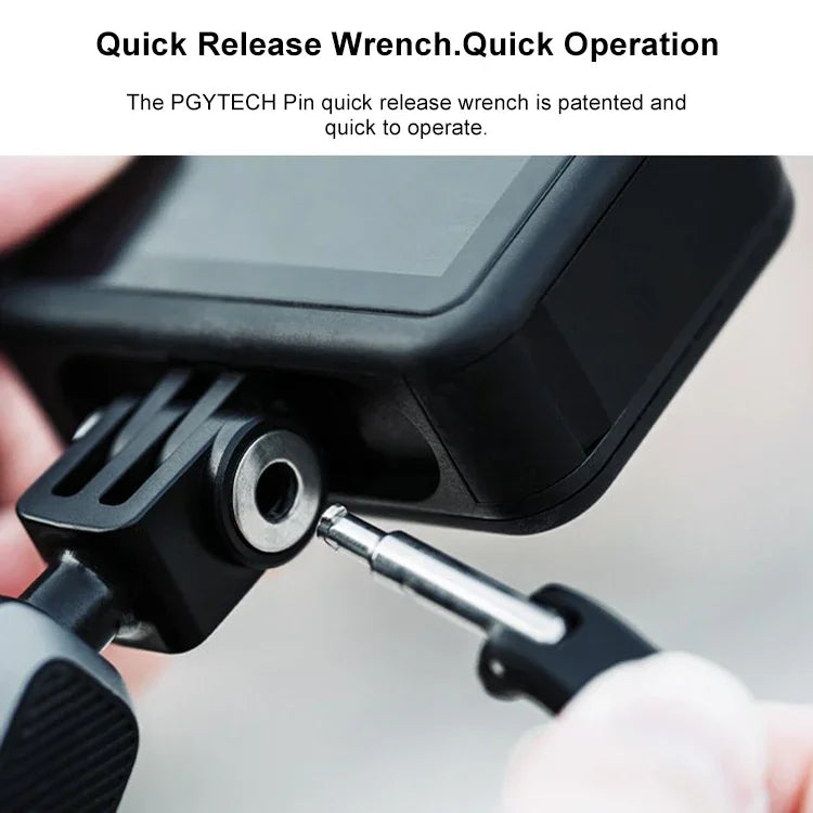 DJI Osmo Action & GoPro 8/7용 PGYTECH P-GM-132 액션 카메라 흡착 컵 휴대폰 홀더, P-GM-132