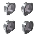 JSR KS 4-in-1 ND4+ND8+ND16+ND32 렌즈 필터 DJI FPV용, 알루미늄 합금 프레임, 4-in-1 ND