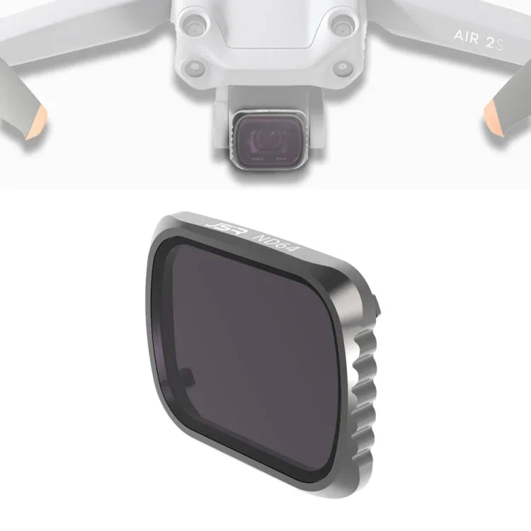 JSR KS ND64 렌즈 필터 DJI Air 2S용, 알루미늄 프레임, ND64
