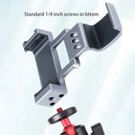RUIGPRO 스마트폰 고정 클램프 1/4인치 홀더 마운트 브래킷 DJI OSMO Pocket / Pocket 2용
