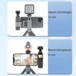RUIGPRO 스마트폰 고정 클램프 1/4인치 홀더 마운트 브래킷 DJI OSMO Pocket / Pocket 2용