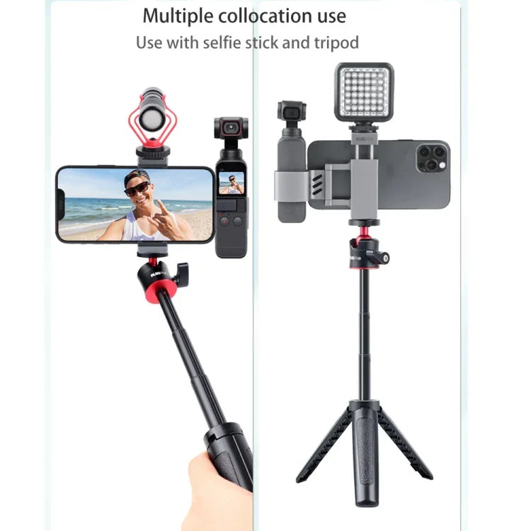 RUIGPRO 스마트폰 고정 클램프 1/4인치 홀더 마운트 브래킷 DJI OSMO Pocket / Pocket 2용