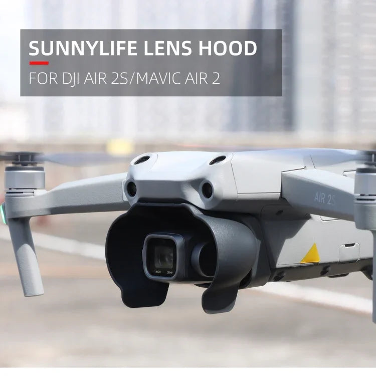 Sunnylife A2S-Q9350 카메라 렌즈 선쉐이드 눈부심 방지 후드 DJI Air 2S / Mavic Air 2용, DJI Air 2S용