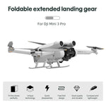 STARTRC 접이식 낙하 방지 오염 방지 높이 조절 착륙 장치 훈련대 DJI Mini 3 Pro용, DJI Mini 3 Pro용