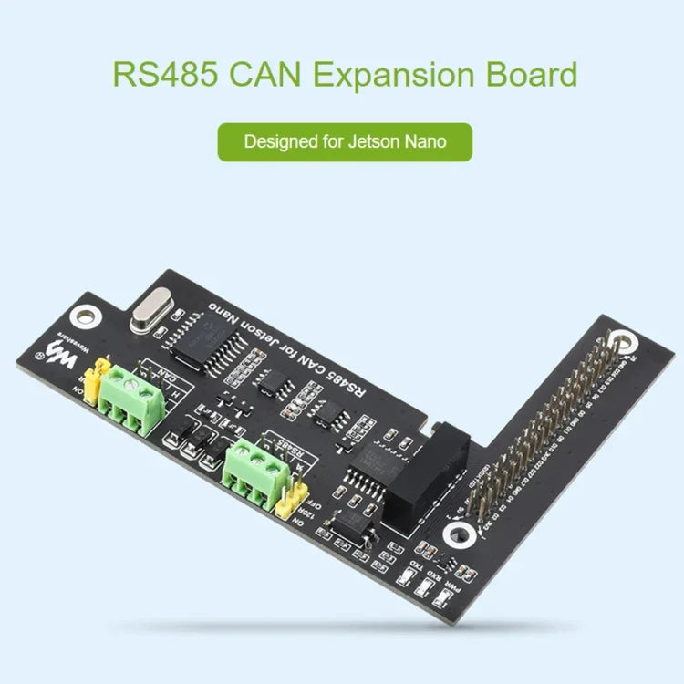 Waveshare RS485 CAN 확장 보드 Jetson Nano용, 디지털 절연, 내장 보호 회로