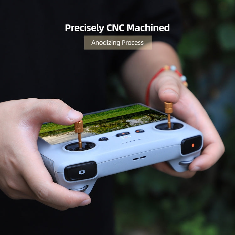 Sunnylife DJI Mini 3 Pro RC용 리모컨 확장 조이스틱, Sunnylife MM3-YG460 레드, Sunnylife MM3-YG460 티타늄, Sunnylife MM3-YG460 골드
