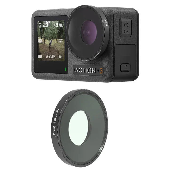 JSR MCUV 렌즈 필터 DJI Osmo Action 3용, MCUV
