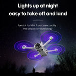 DJI Mini 4 Pro / Mavic Mini 3 Pro 스타트RC 2쌍 컬러 LED 플래시 램프 저소음 프로펠러, DJI Mavic Mini 3 Pro용