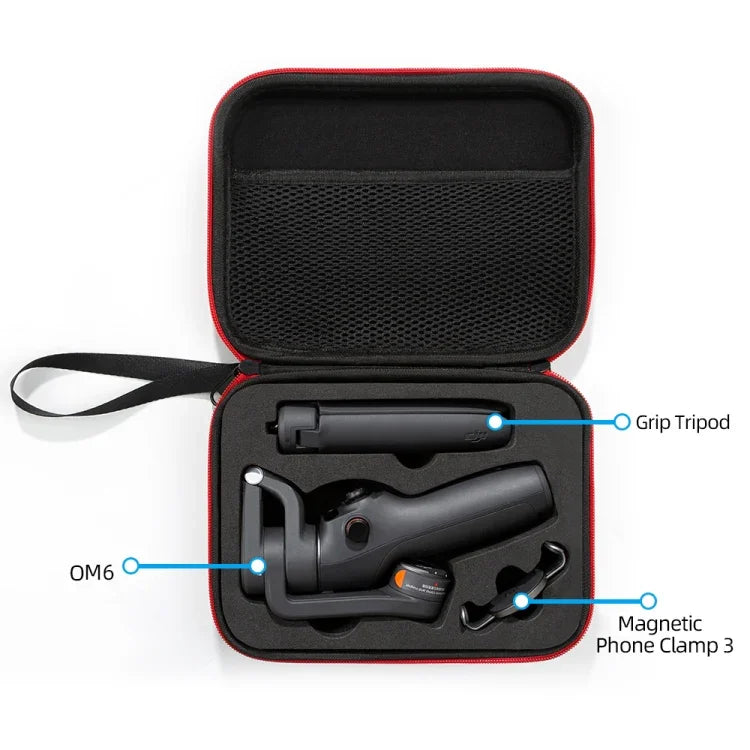 DJI Osmo Mobile 6 휴대용 여행 케이스 가방, 크기: 21 x 16 x 6cm, DJI Osmo Mobile 6용