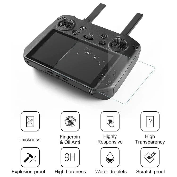 DJI Mavic 2 리모컨 방폭 강화유리 드론 RC 스크린 필름, DJI Mavic 2 리모컨용