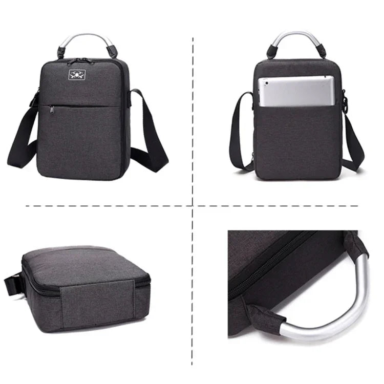 DJI Mini 2 SE 충격 방지 단일 어깨 수납 휴대용 케이스 박스 가방, 크기: 30 x 22 x 8.5cm, 검정색