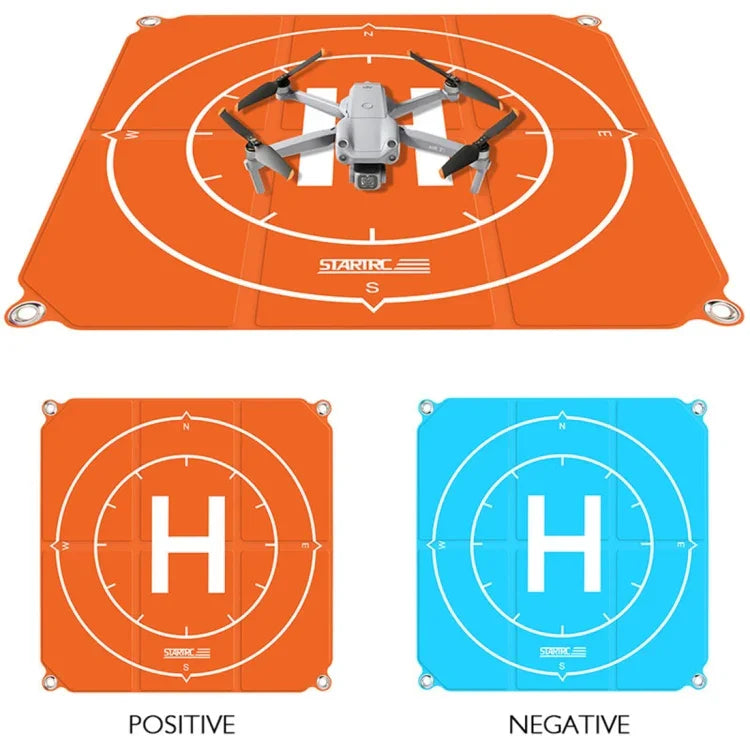 STARTRC 65cm 휴대용 접이식 사각 주차 매트 착륙 패드 DJI FPV / mini 2 / Mavic Air 2 / Air 2S용, 65cm