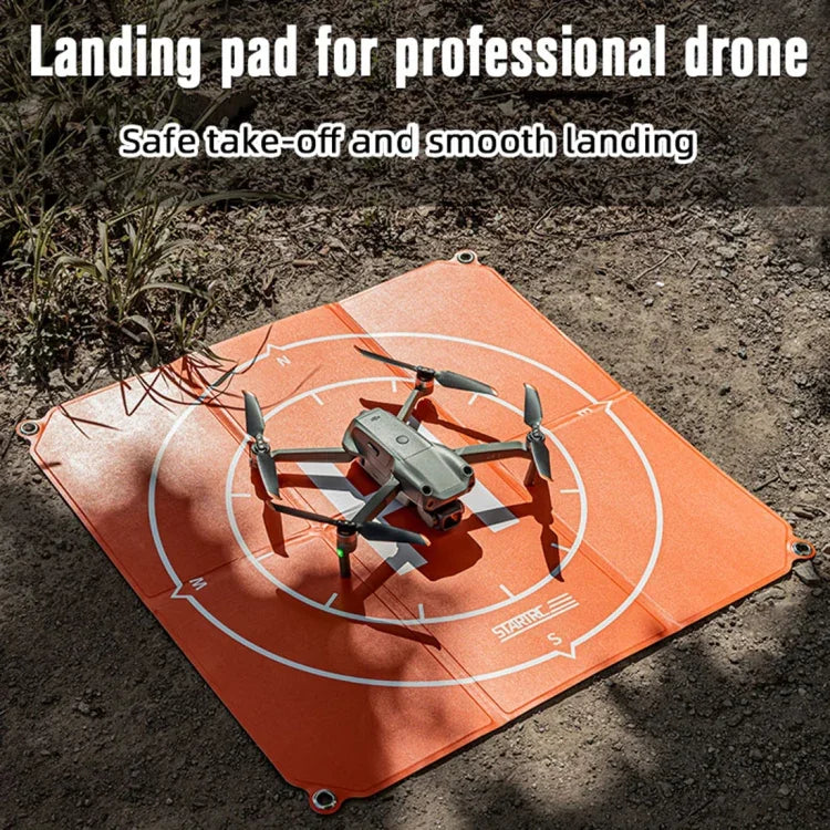 STARTRC 65cm 휴대용 접이식 사각 주차 매트 착륙 패드 DJI FPV / mini 2 / Mavic Air 2 / Air 2S용, 65cm