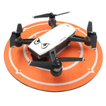 STARTRC RC 드론 쿼드콥터 휴대용 주차 매트 빠른 접이식 착륙 주차 패드 DJI Mavic Mini / Air 2 / Shark용, 직경: 25cm, 직경: 25cm