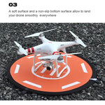 STARTRC RC 드론 쿼드콥터 휴대용 주차 매트 빠른 접이식 착륙 주차 패드 DJI Mavic Mini / Mavic Air 2용, 직경: 56cm, 직경: 56cm
