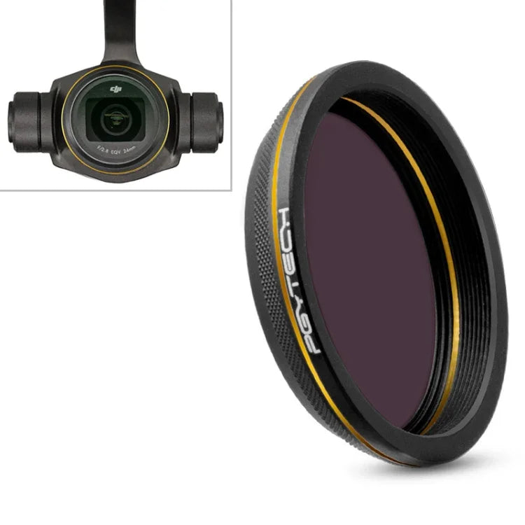 PGYTECH X4S-MRC DJI Inspire 2 / X4S 짐벌 카메라 드론 액세서리용 CPL 골드 엣지 렌즈 필터, CPL