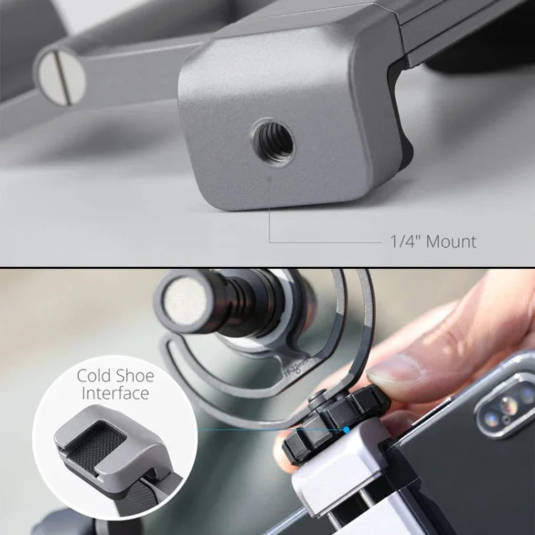 PGYTECH P-18C-029 DJI OSMO Pocket용 알루미늄 합금 휴대폰 고정 브래킷+, P-18C-029